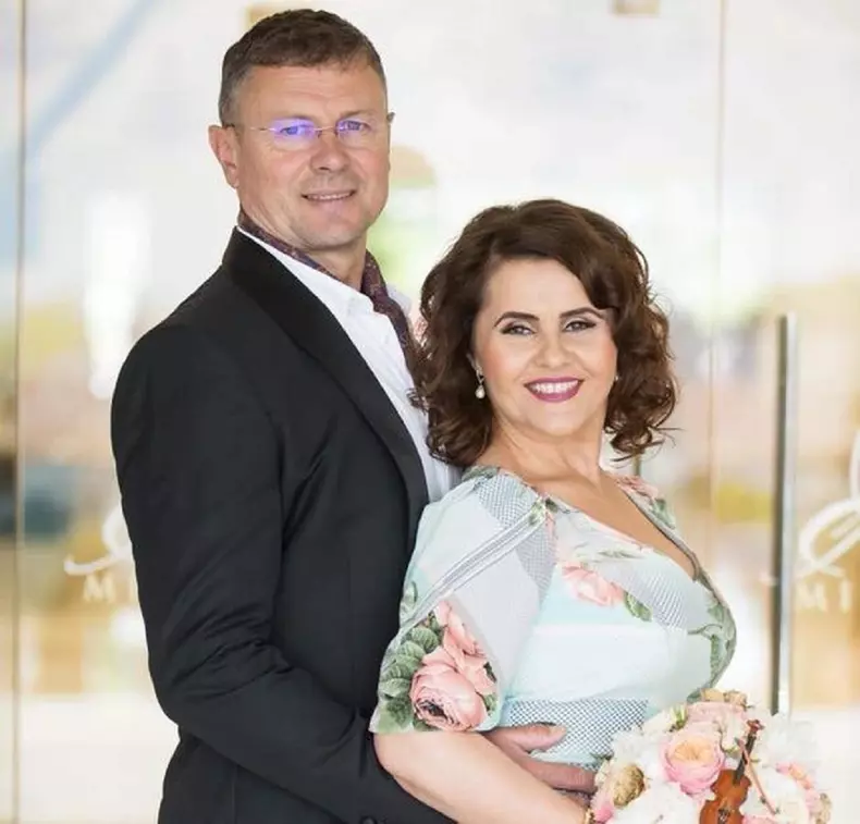 Niculina Stoican si sotul ei