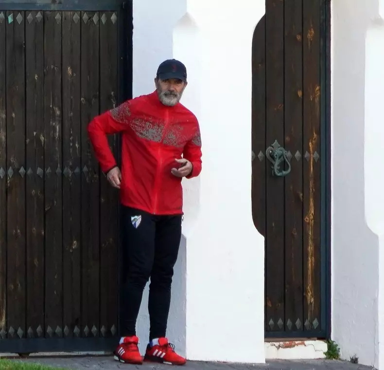 Antonio Banderas out and about jogging, Marbella, Spain - 02 May 2020