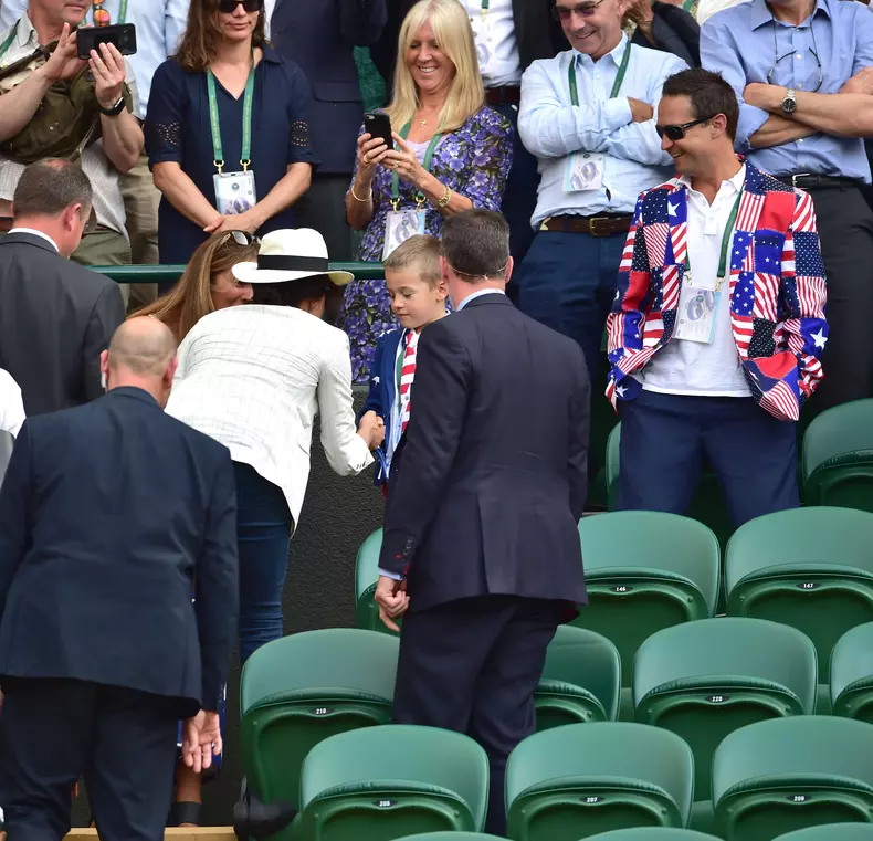 Meghan Markle pe Wimbledon, la meciul prietenei sale, Serena Williams