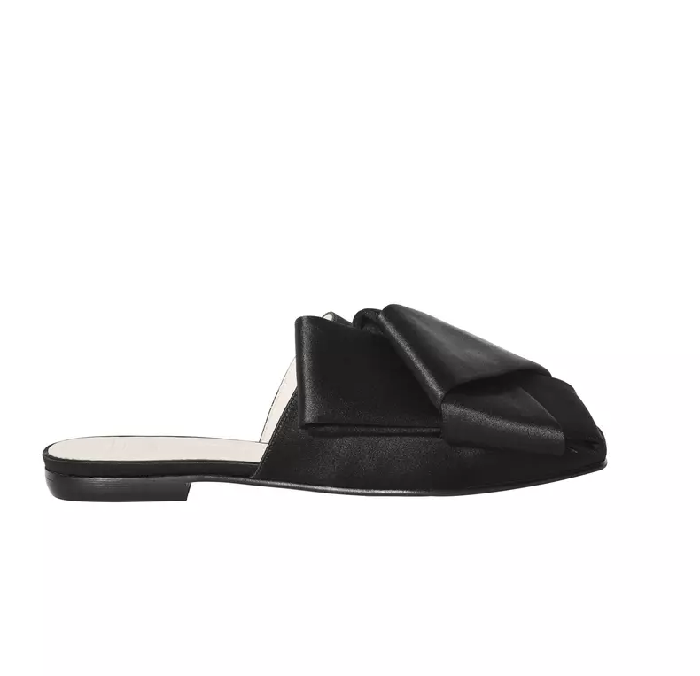 Papuci din satin, H&M, 358,99 lei