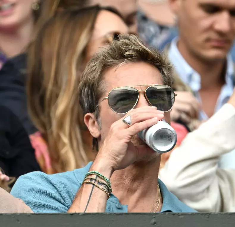 Brad Pitt, apariție uimitoare la Wimbledon 2023