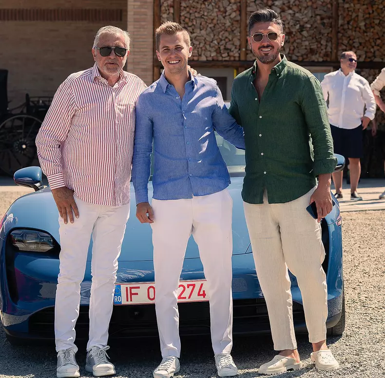 Marica impreuna cu Ilie Nastase