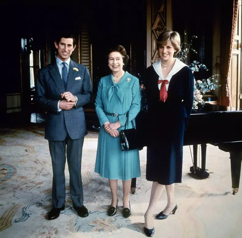 Prince Charles, Queen Elizabeth II & Princess Diana