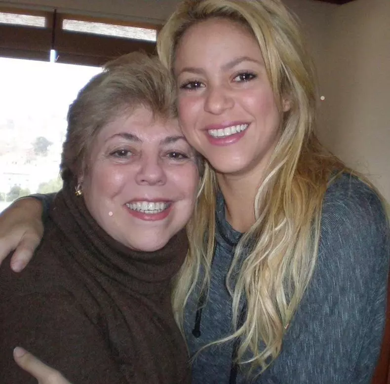 Shakira și mama ei