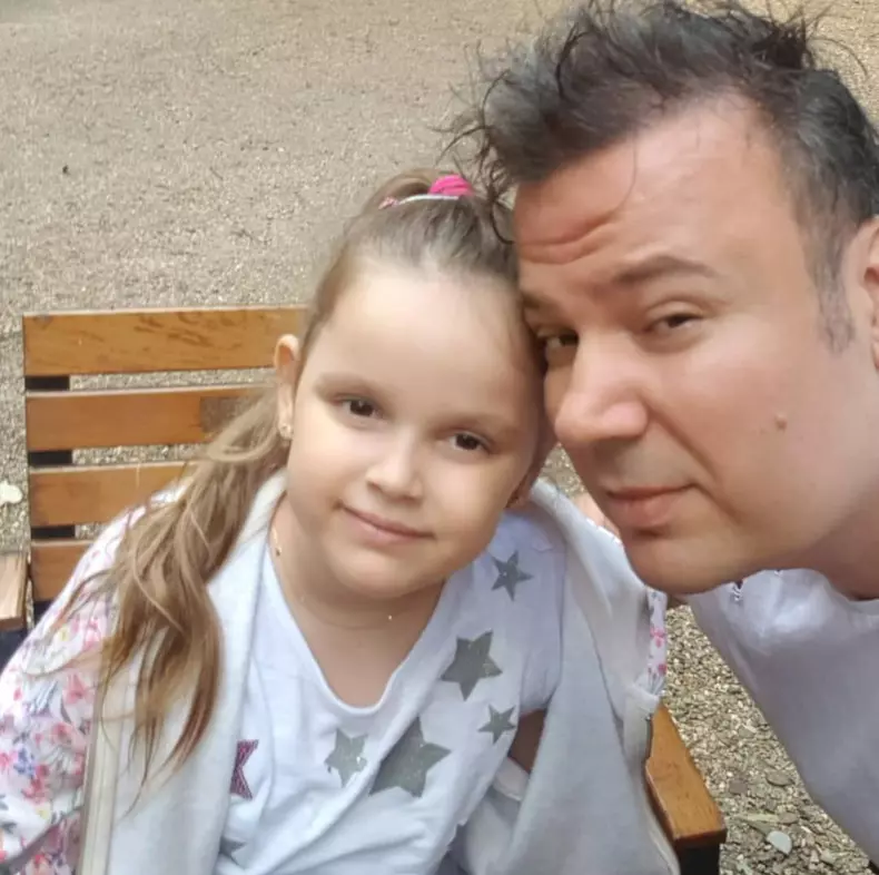 Dan Helciug şi fiica lui, Ruxandra