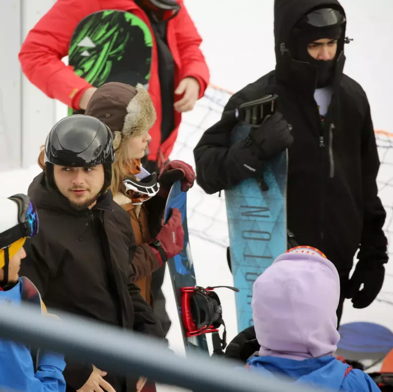 PREMIUM EXCLUSIVE: The Jackson Family Hit The Slopes at Mt Rose in Lake Tahoe