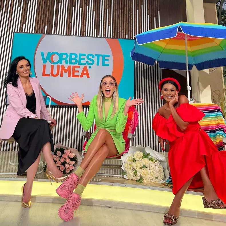 Emily Burghelea, despre cum a ajuns să prezinte „Vorbește lumea”. Ce sfaturi inedite a primit de la Shurubel și Bogdan Ciudoiu