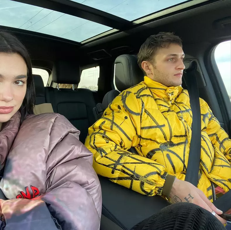 Dua Lipa și Anwar Hadid