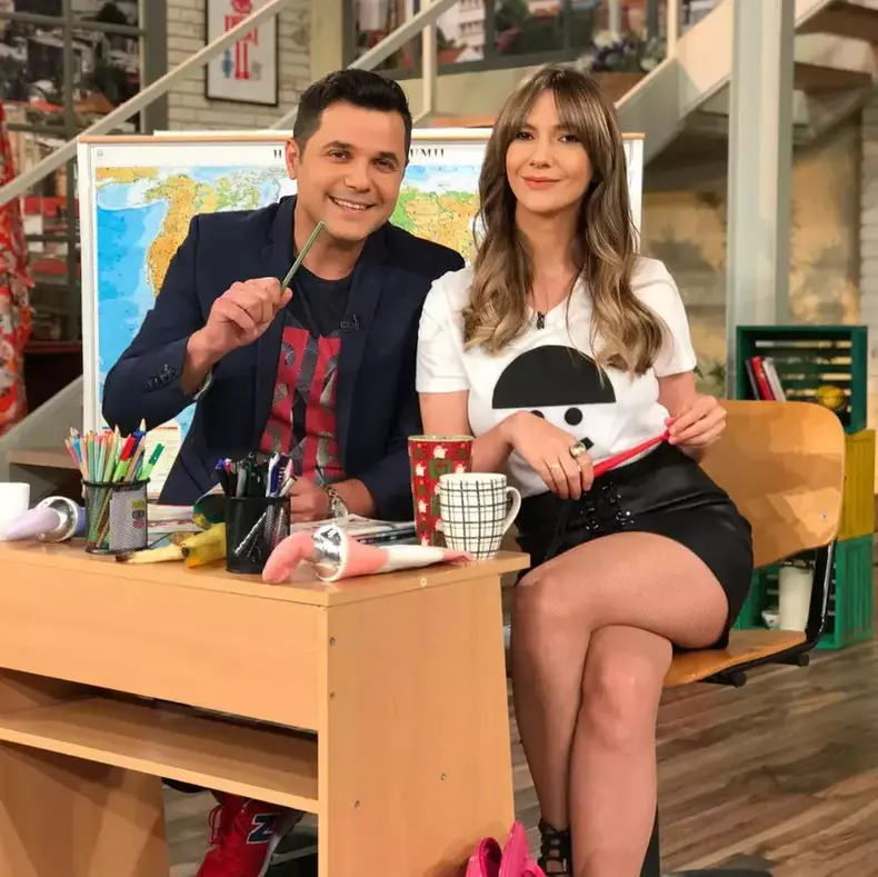 Adela Popescu și Gabriel Coveșeanu (Cove) la „Vorbește Lumea”