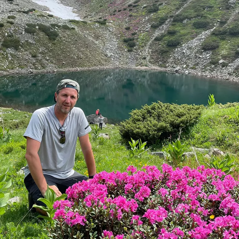 Andi Moisescu in Parang