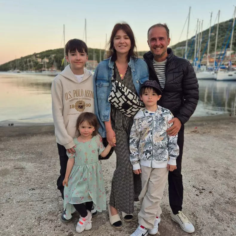 Șerban Copoț și familia lui