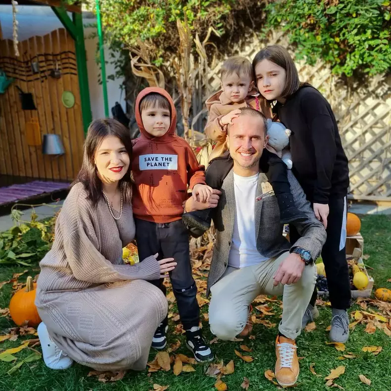 Șerban Copoț și familia lui