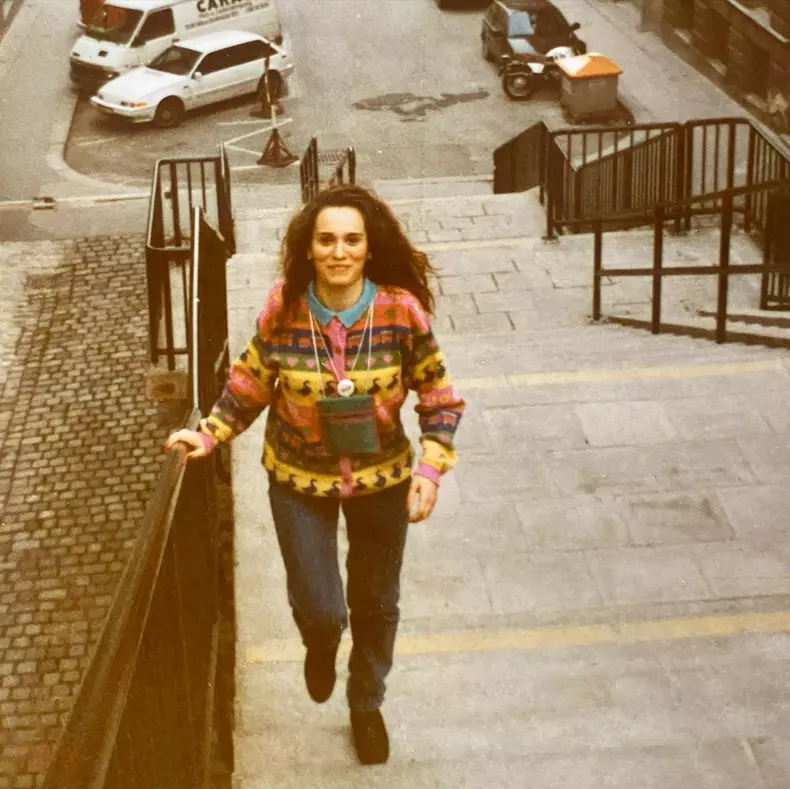 Imagini de colecție cu Andreea Esca. Cum arăta vedeta acum 30 de ani