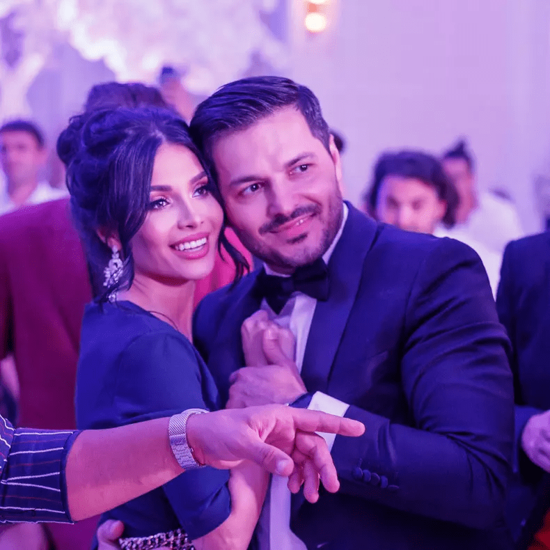 Liviu Vârciu şi soţia lui, Anda Călin