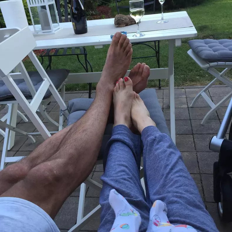 Adela Popescu, amintiri de la prima sarcina (3)