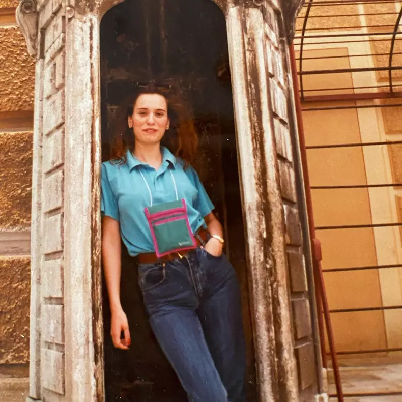 Imagini de colecție cu Andreea Esca. Cum arăta vedeta acum 30 de ani