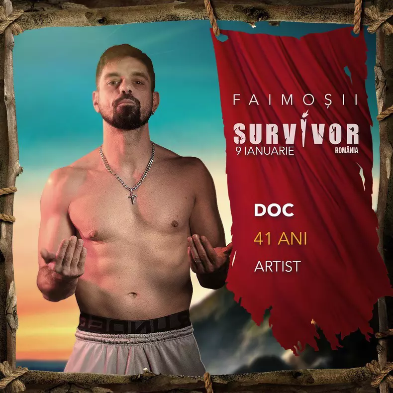 Cine este DOC de la Survivor România 2023