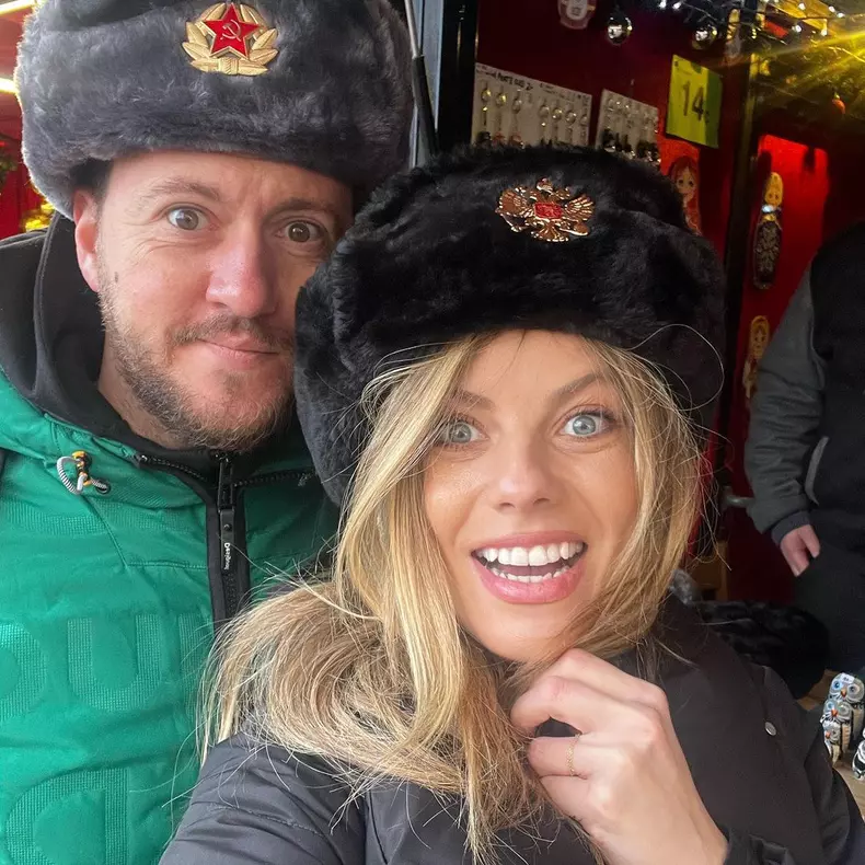 Roxana Hulpe, prima imagine cu fetița sa