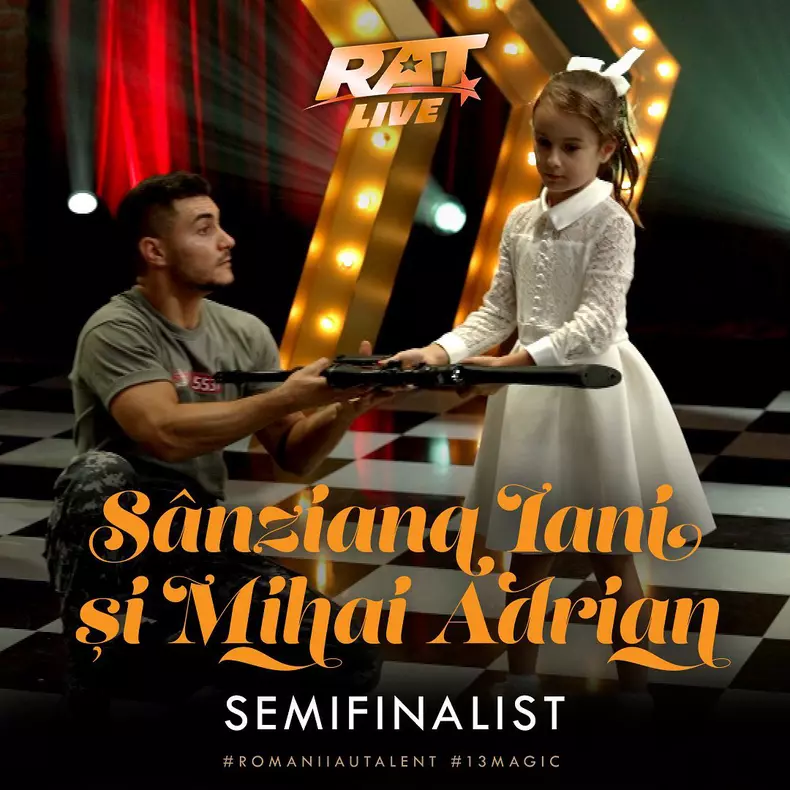 Sînziana Iani și Mihai Adrian (dansatori) – semifinaliști Românii au talent 2023