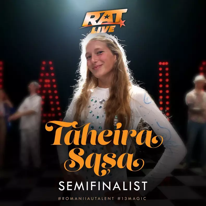 Taheira Sașa (acrobată) – semifinalist Românii au talent 2023 (Golden Buzz)
