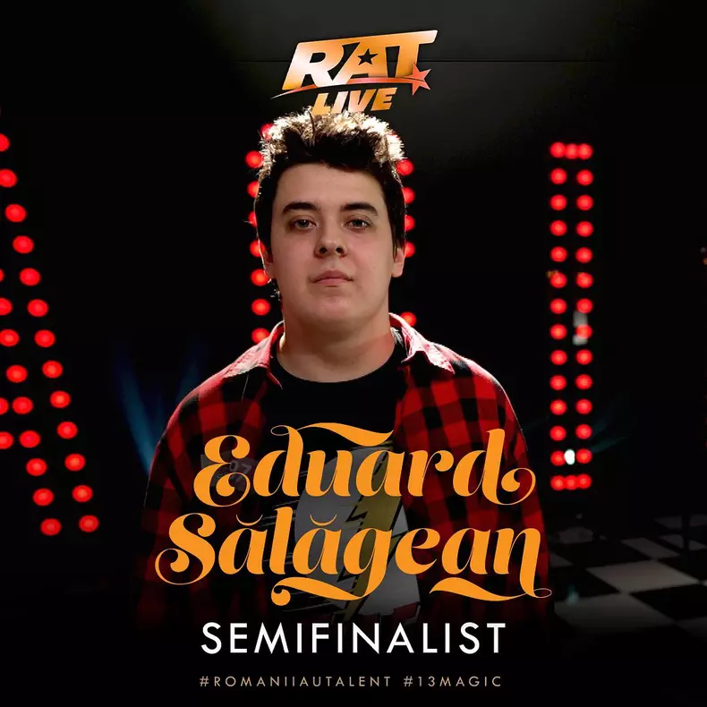 Eduard Sălăgean (pianist) – semifinalist Românii au talent 2023
