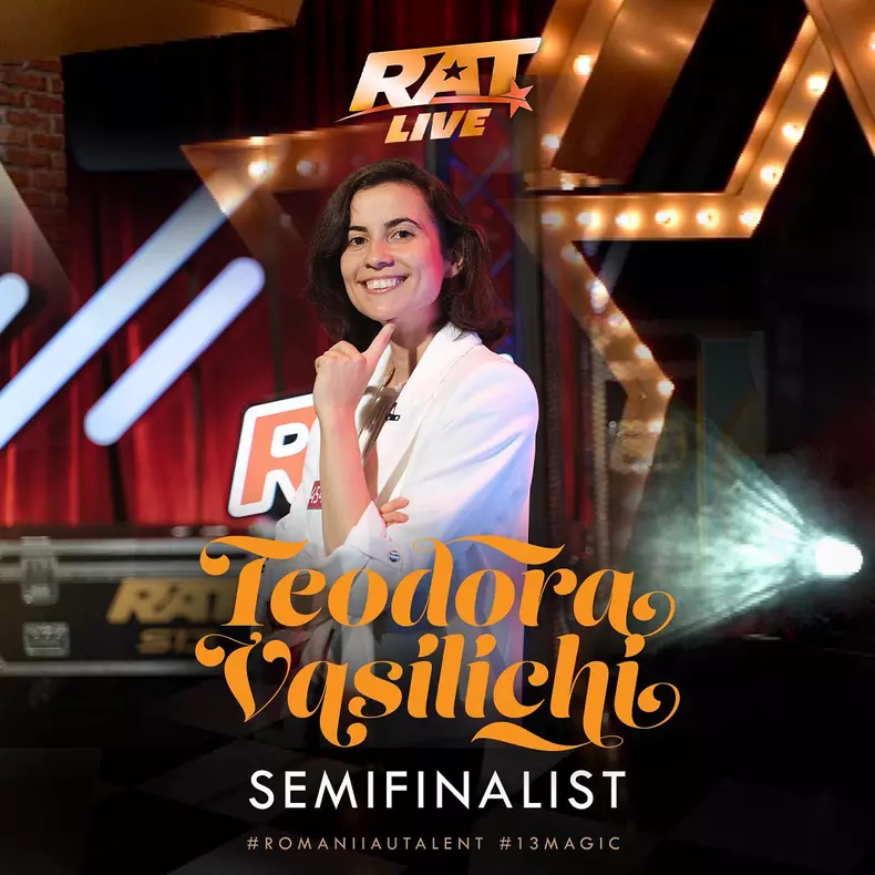 Teodora Vasilichi (cântăreață)  – semifinalist Românii au talent 2023
