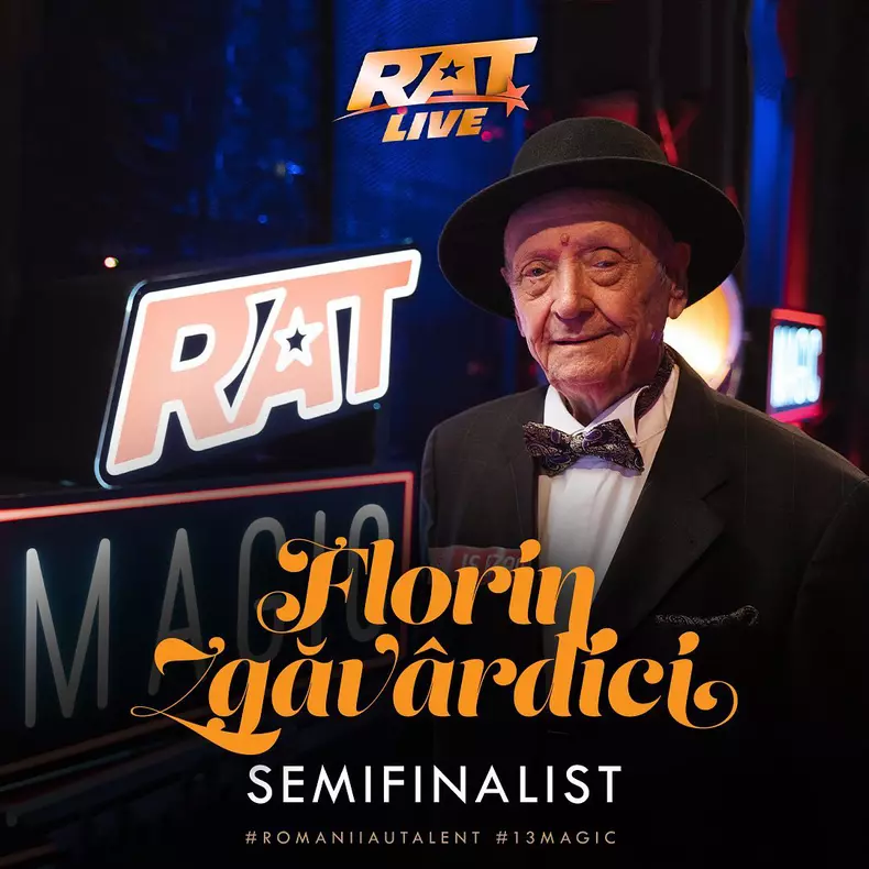 Florin Zgăvârdici (actor) – semifinalist Românii au talent 2023