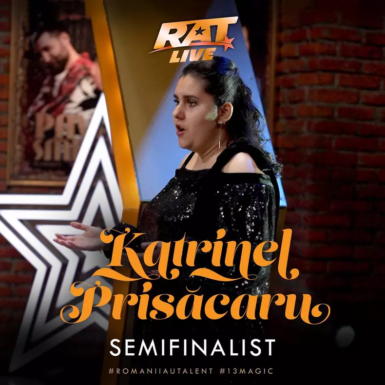 Katrinel Prisacaru (cântăreață) – semifinalistă Românii au talent 2023
