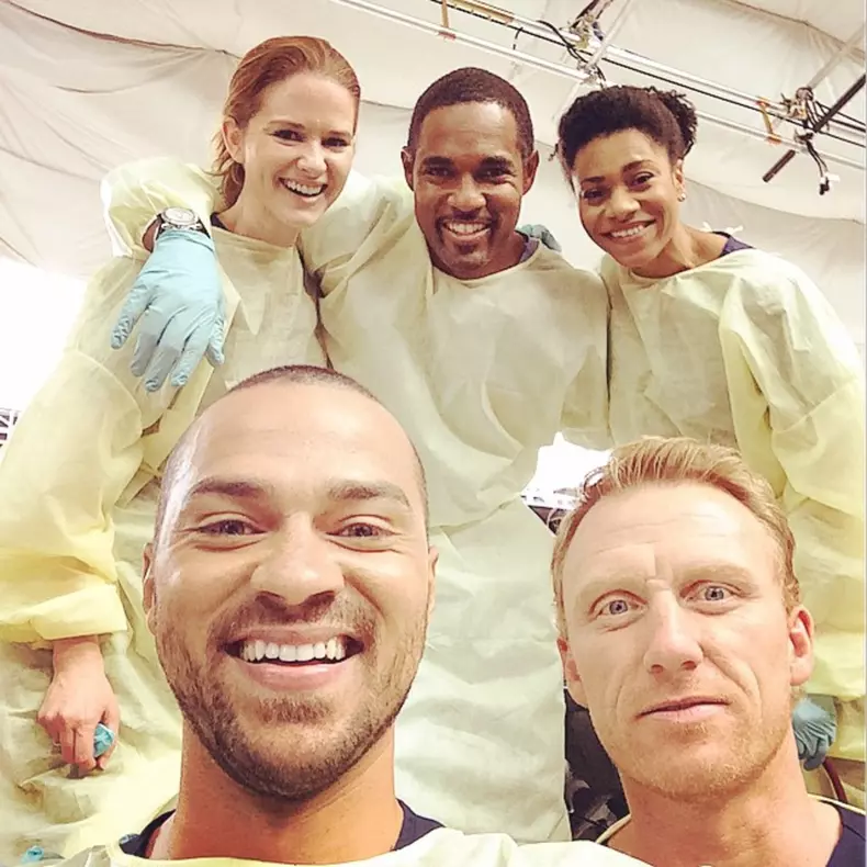 Jesse Williams "#OnSet Exclusives: Trauma Drama Squad"