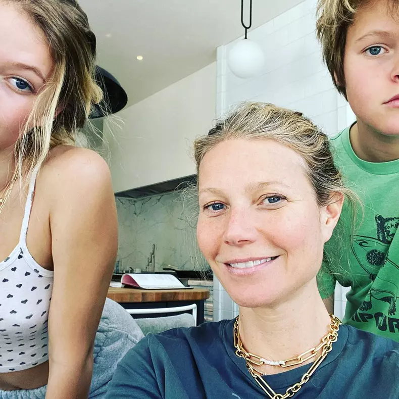 Gwyneth Paltrow și copiii ei