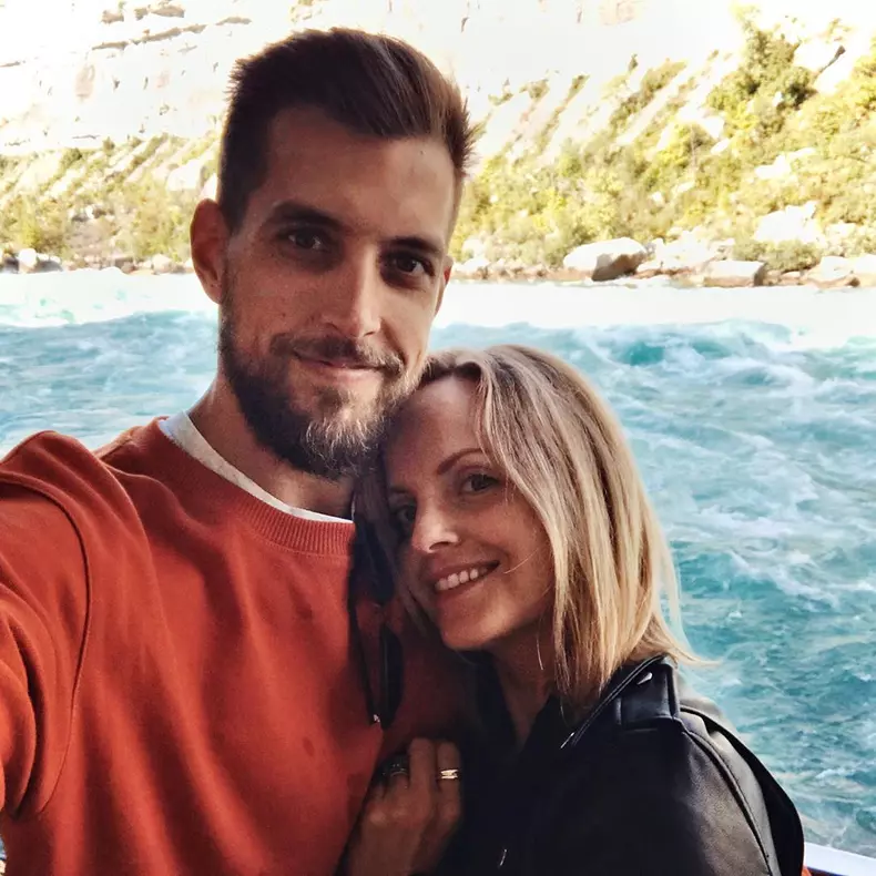 Mena Suvari și soțul ei Michael Hope