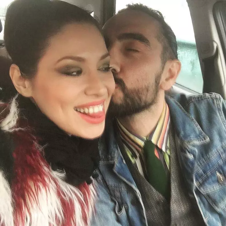 Cristina Bălan și soțul ei Gabriel