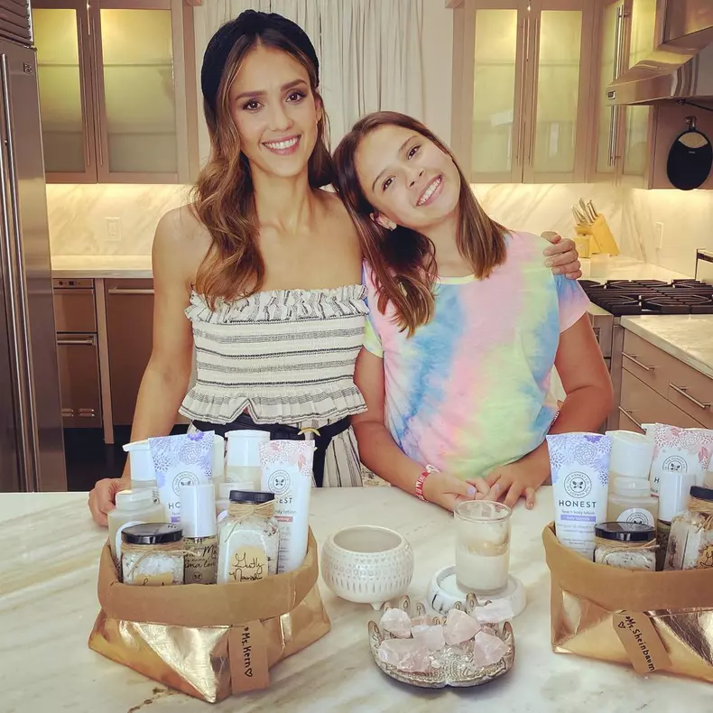 Jessica Alba și fiica ei Honor