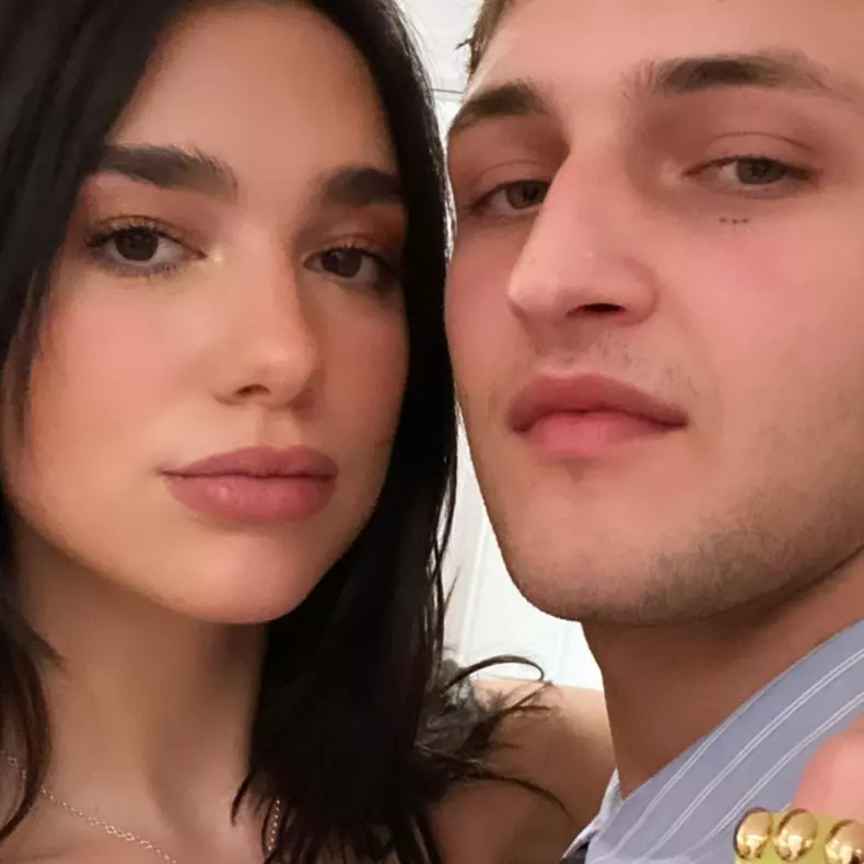 Dua Lipa și Anwar Hadid
