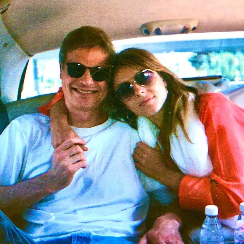 Elizabeth Hurley și Steve Bing