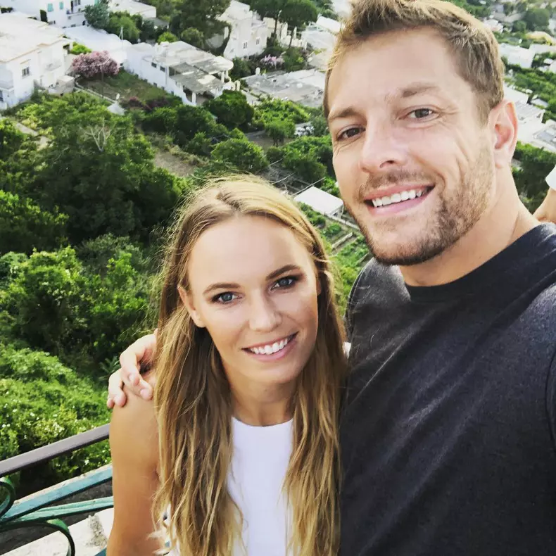 Caroline Wozniacki și David Lee