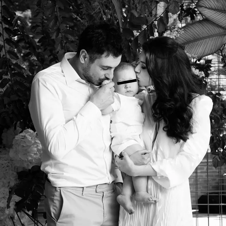 Cristina Ich, Alexandru Pițurcă și fiul lor Noah Alexandru