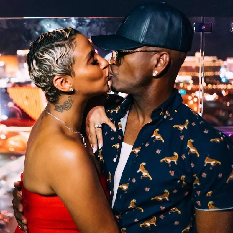 Ne-Yo și soția lui Crystal Smith