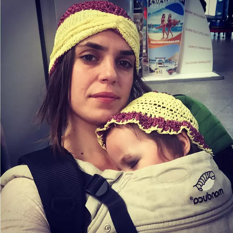 Nicoleta Cîrjan și fiica ei Iris Anna