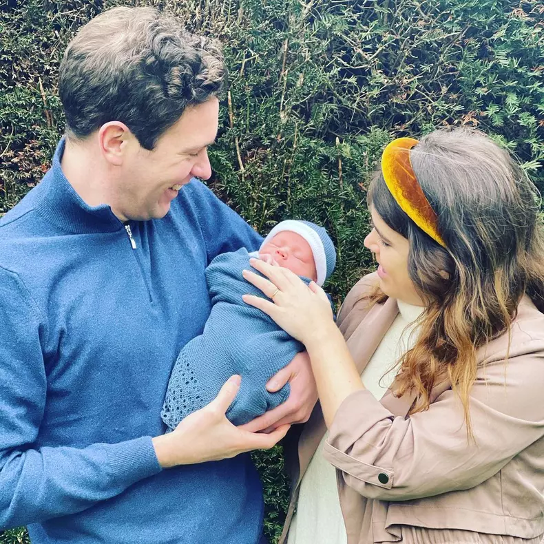 Prințesa Eugenie, Jack Brooksbank și fiul lor