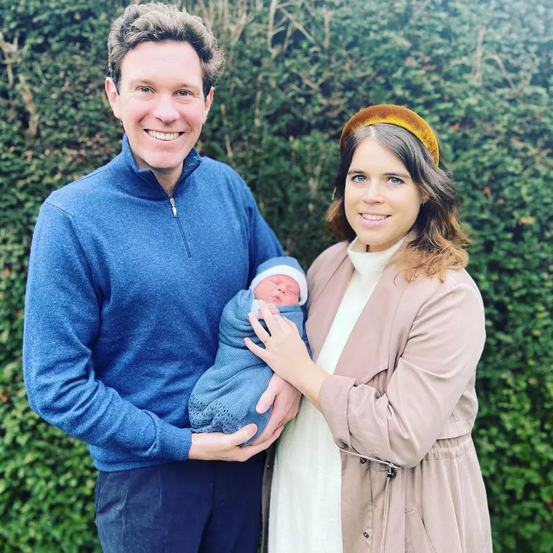 Prințesa Eugenie, Jack Brooksbank și fiul lor