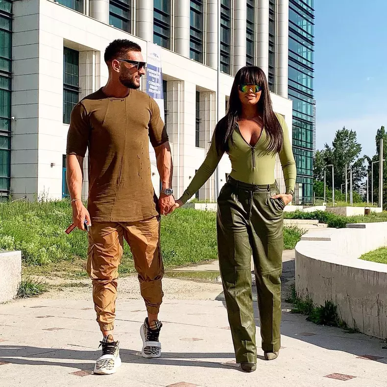 Dorian Popa și iubita lui, Claudia Iosif (Babs)