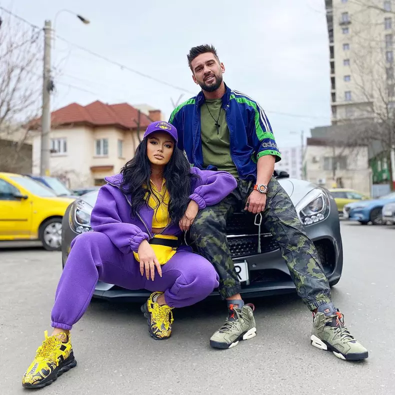 Dorian Popa și iubita lui, Claudia Iosif (Babs)