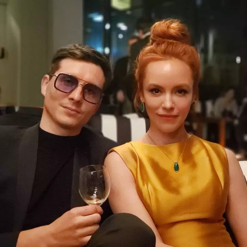 Olimpia Melinte și soțul ei, Constantin Luca