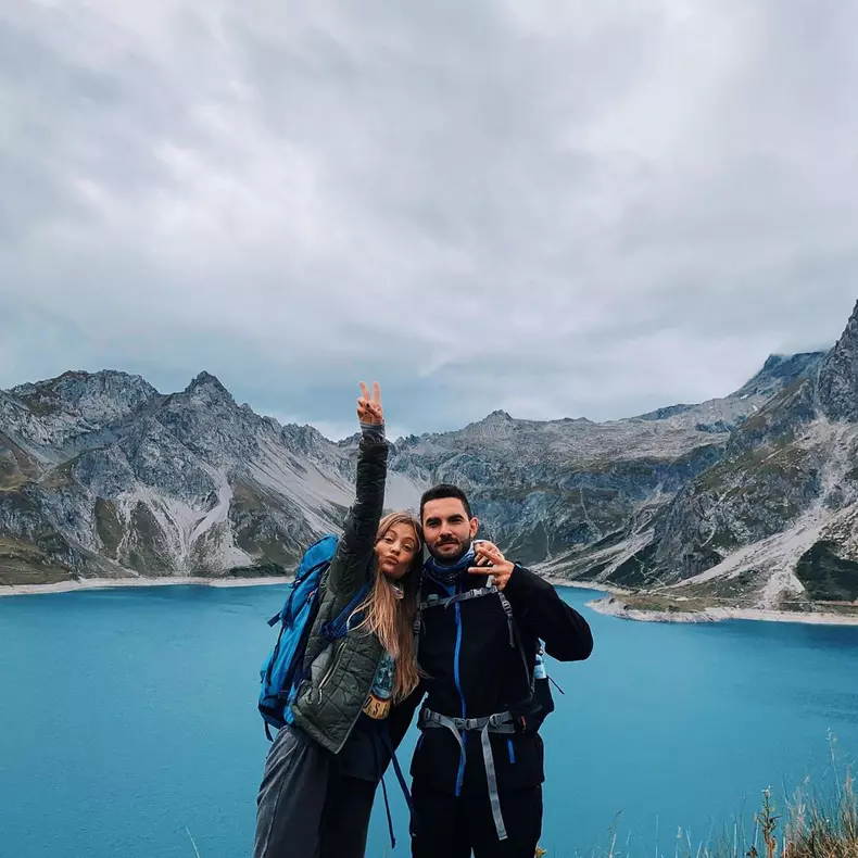 Oana Matache și soțul ei, Răzvan Miheț