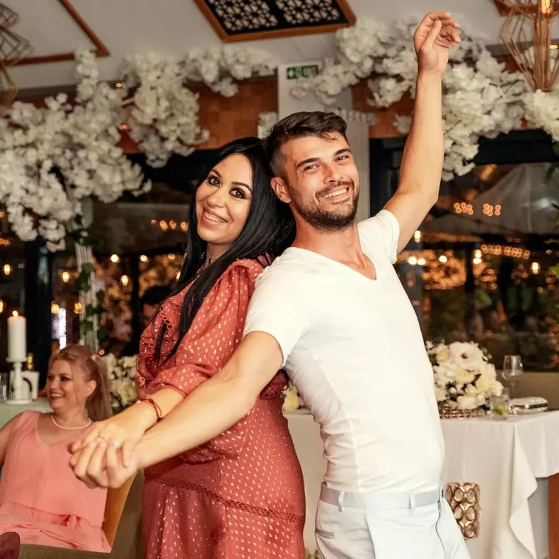 Oana Roman și Marius Elisei