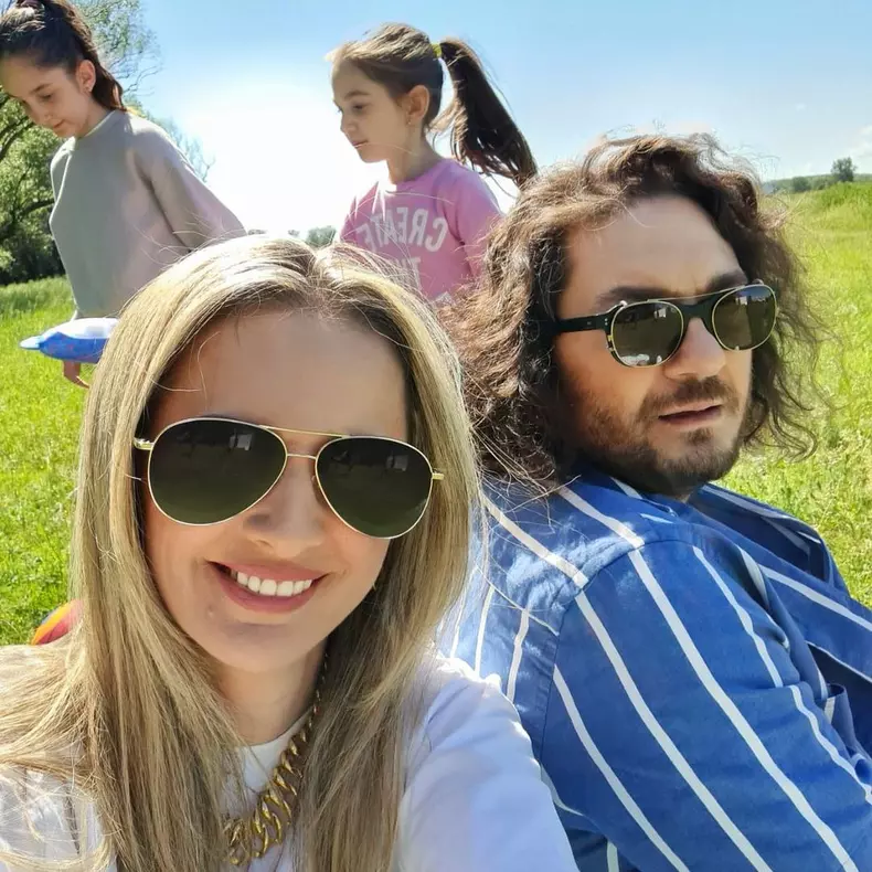 Florin Dumitrescu Cristina Sima copii