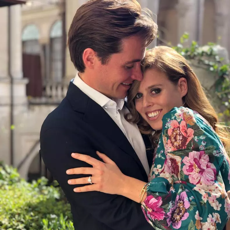 Prințesa Beatrice Edoardo Mapelli Mozzi logodnă