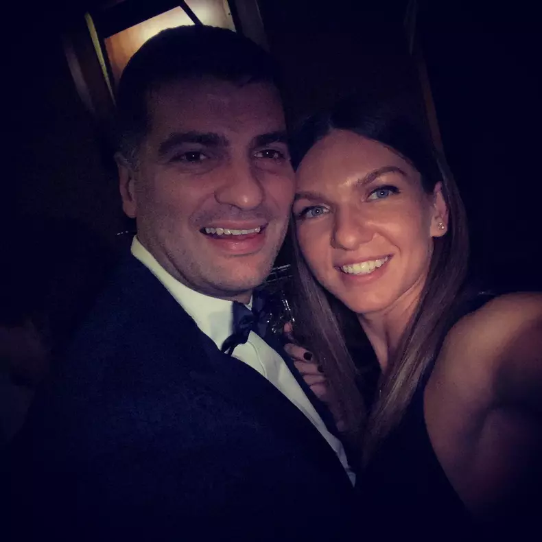 Simona Halep Toni Iuruc