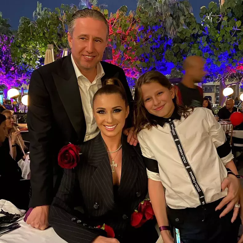 Anamaria Prodan Laurențiu Reghecampf copil